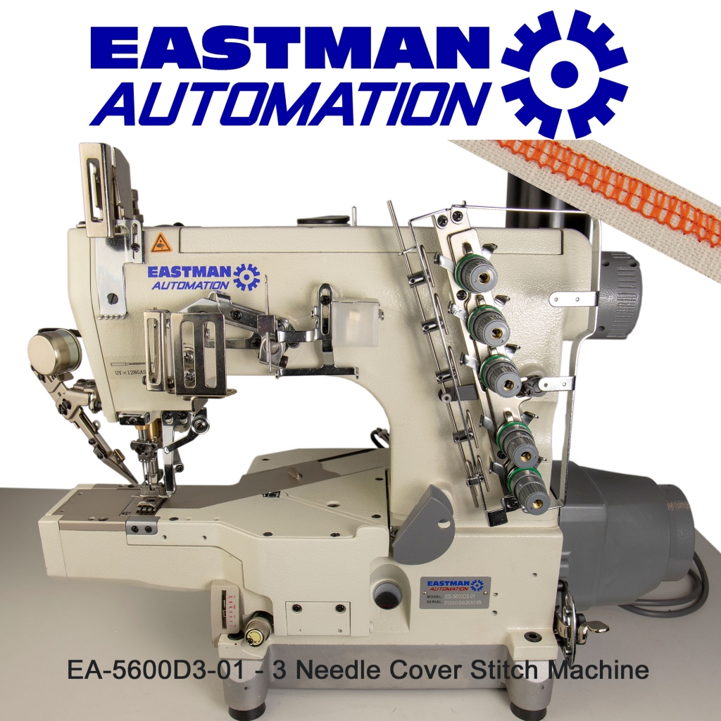 EA5600D301 3 Needle Cover Stitch Machine Eastman Cutting Machines Ltd