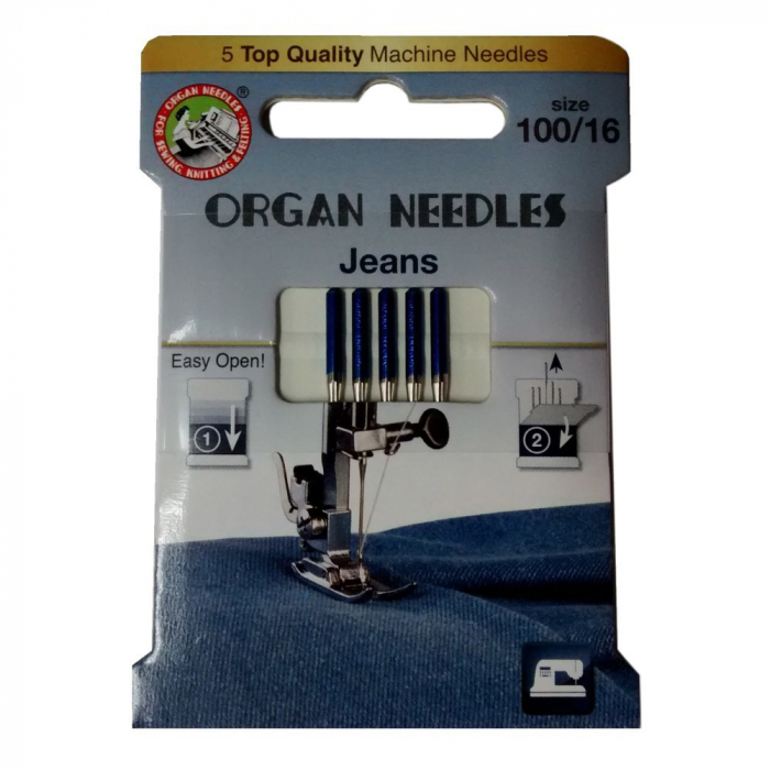 Jeans Organ ECO Domestic Needles Mixed Pack